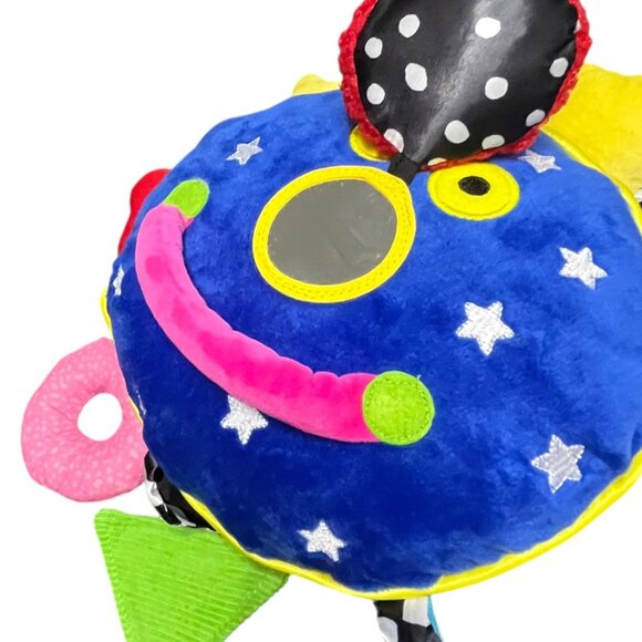 Manhattan Toy  Whoozit  Baby Crinkle Toy 7 Arms Blue Stroller Activity‎ Toy - Picture 7 of 11